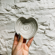 Load image into Gallery viewer, Laura White Pottery Heart Bowl