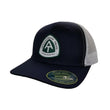 Load image into Gallery viewer, Appalachain Trail Hat - Navy & White
