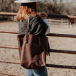 Load image into Gallery viewer, Classic Caryall Tote - Chocolate