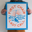 Load image into Gallery viewer, First Chair, Last Call Felt Banner