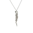 Load image into Gallery viewer, Lake Champlain Necklace - Sterling Silver