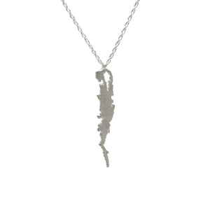 Lake Champlain Necklace - Sterling Silver