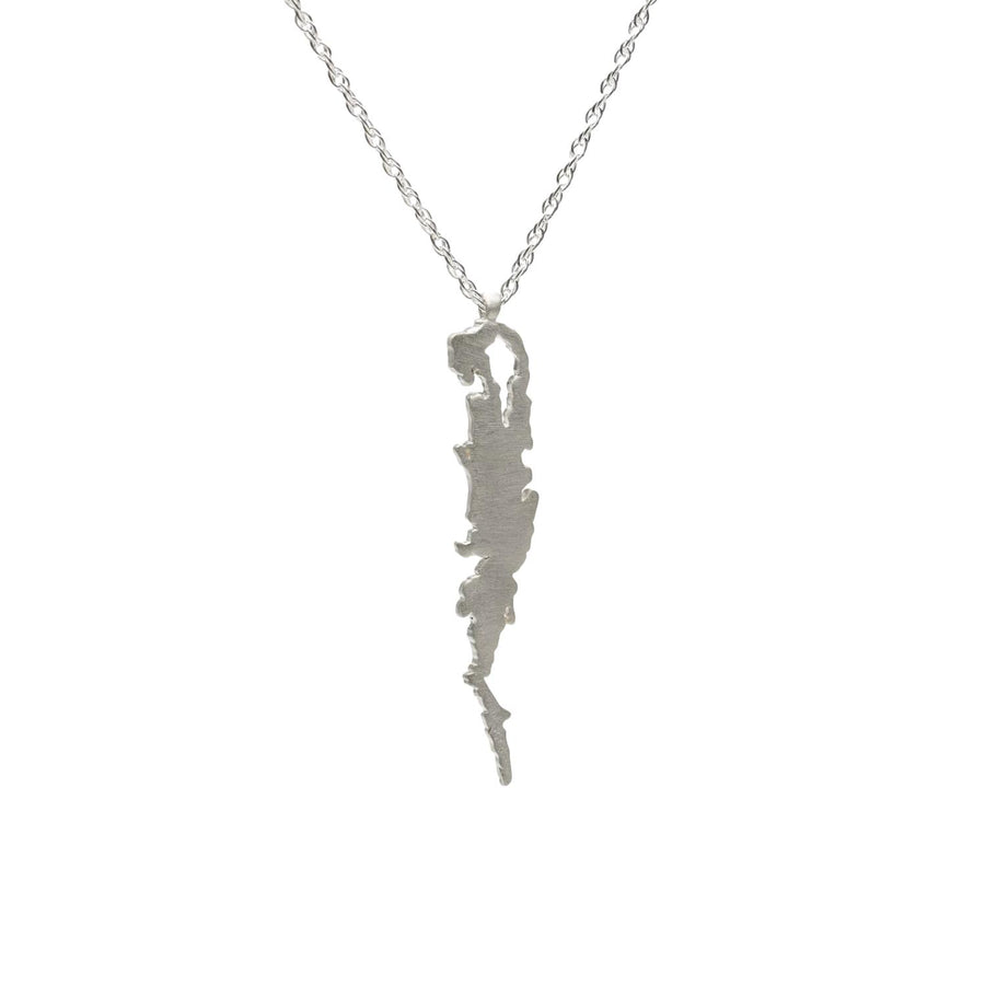 Lake Champlain Necklace - Sterling Silver