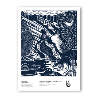 Vermont Parks Collection Print: Jamaica State Park 12x16