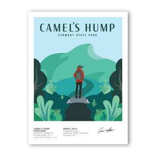Vermont Parks Collection Print: Camel's Hump State Park 12x16