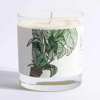 Glass Candle Summer Mint 7oz