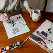 Load image into Gallery viewer, Paint-By-Numbers Kit - Peony Blossoms