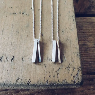 Through Thick & Thin Necklace - Sterling Silver & 14k Gold Fill