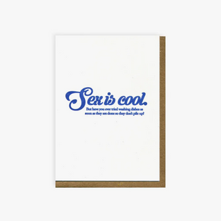 Sex Is Cool Card - BB1