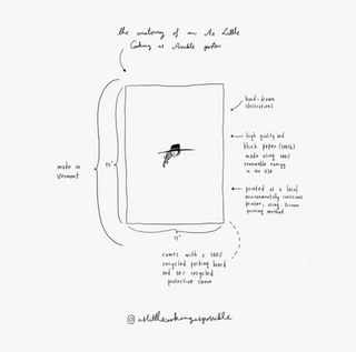 New England Animals Print - 11x14