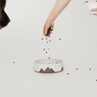 Load image into Gallery viewer, Mountain Bowl - White on Brown Clay