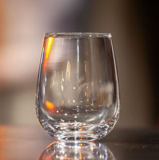 AO Glass Stemless Wine Glass - Tall