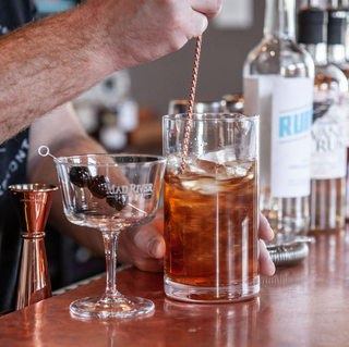 AO Glass Cocktail Mixing Glass