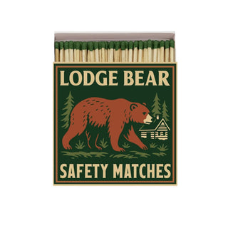 Lodge Bear Camp Critters Matchbox