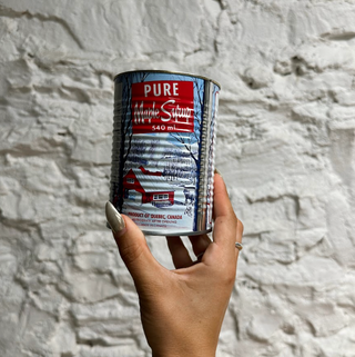 Large Maple Candle in Maple Tin - Cotton Wick 18oz