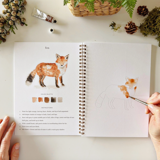 Watercolors Workbook - Woodland
