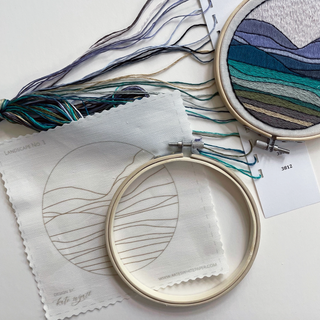 DIY Embroidery Kit 5" - Landscape No. 1
