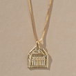 Load image into Gallery viewer, Janus Gold Vermeil Necklace - 18"