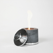 Load image into Gallery viewer, Tabletop Concrete Fireplace - Silver