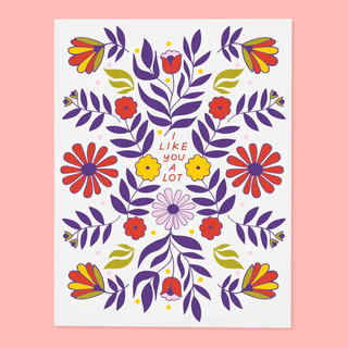 like you a lot Card