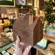 Load image into Gallery viewer, Oiled Walnut Barn Candle Holder