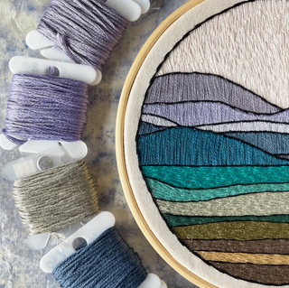 DIY Embroidery Kit 5" - Landscape No. 1