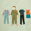 Load image into Gallery viewer, Boy Felt Doll Starter Kit - CInnamon