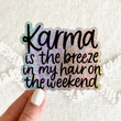 Load image into Gallery viewer, Taylor Swift Karma Glitter Sticker