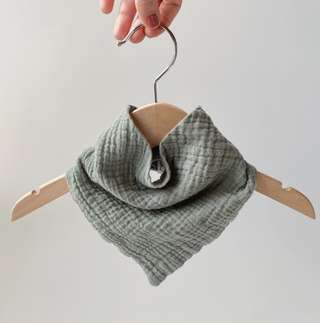 Cotton Gauze Baby Bandana Bib