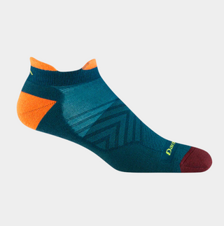 Darn Tough Men's Running No Show Tab Ultralight Socks - Dark Teal 1039