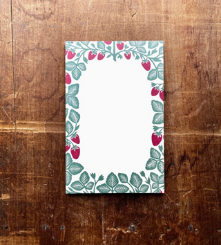 Strawberry Notepad