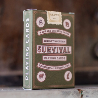 Survival Playing Cards Green