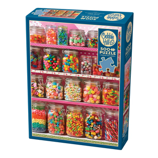 Candy Shelf 500 Piece Puzzle
