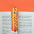 Load image into Gallery viewer, Hot Dog Die Cut Bookmark