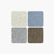 Load image into Gallery viewer, Merino Wool Square Coaster 4 Pack - Cobblestone