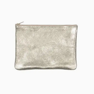 Leather Medium Zip Pouch