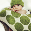 Load image into Gallery viewer, Baby Dots Blanket - Green