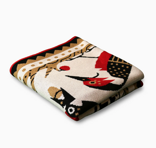 Woodpeckers of North America Knit Blanket - 60x60