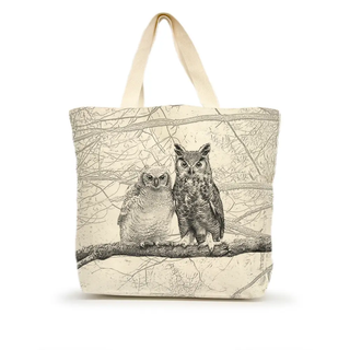 Woodland Collective Tote - Owls