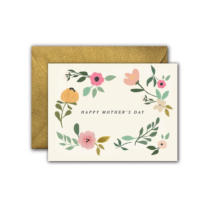 mother's day floral card - GP7