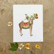 Load image into Gallery viewer, Woodland Garden: Melvin's Sunflowers Print - 8x10