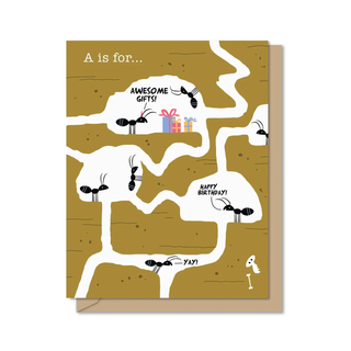 A is For... Card
