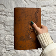 Load image into Gallery viewer, Lake Champlain Etched Leather Journal