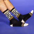 Load image into Gallery viewer, Sounds Like Bullshit To Me Gym Sock
