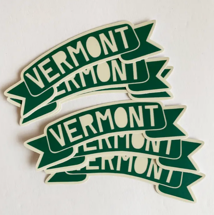 Vermont Banner Sticker