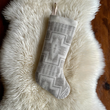 Load image into Gallery viewer, Pendleton Wool Stocking - Harding Tan with Cream Cuff
