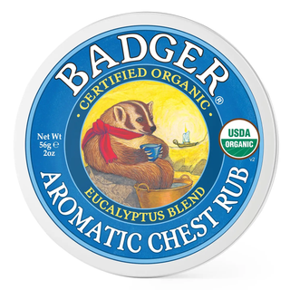 Badger Balm Aromatic Chest Rub 2oz Tin