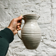 Load image into Gallery viewer, Laura White Pottery Medium Pitcher with Handle