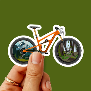 Mountain Bike Sticker