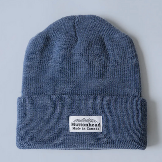 Merino Knit Toque - Denim